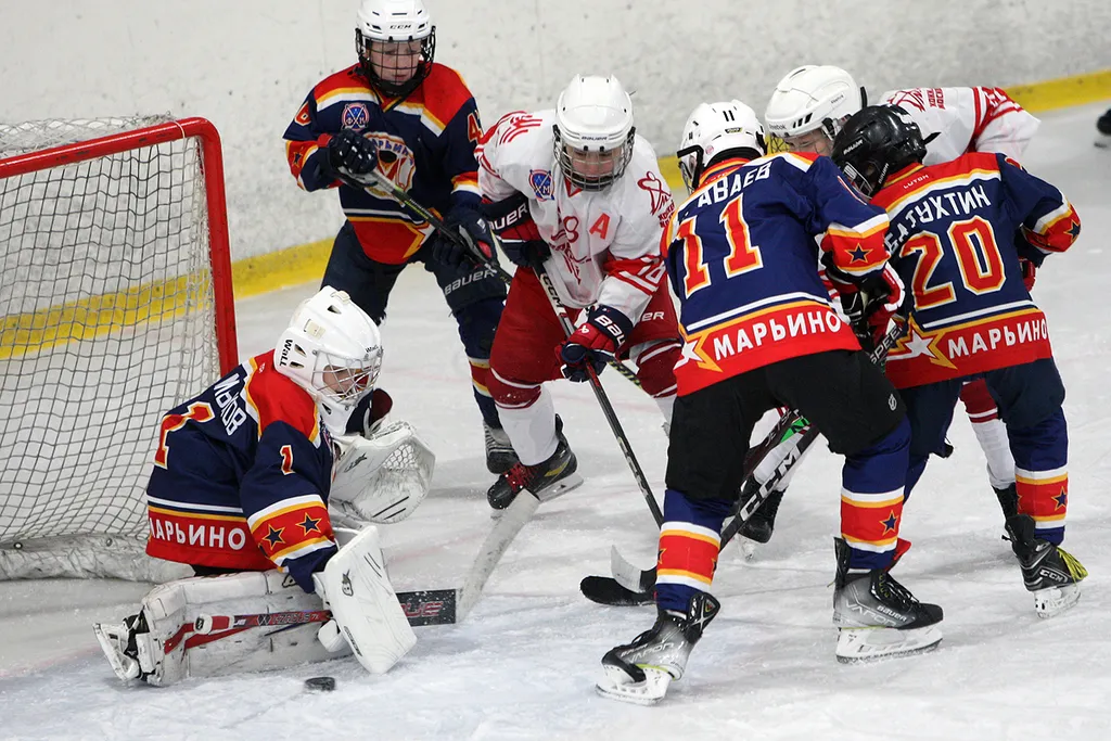 Марьино-2012 – Московская академия хоккея – 1:4