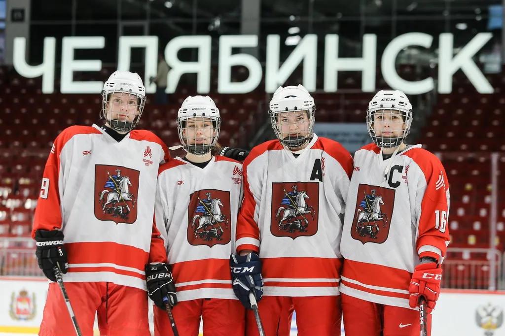 Красноярский край – Москва – 9:1. Галерея матча Спартакиады сильнейших