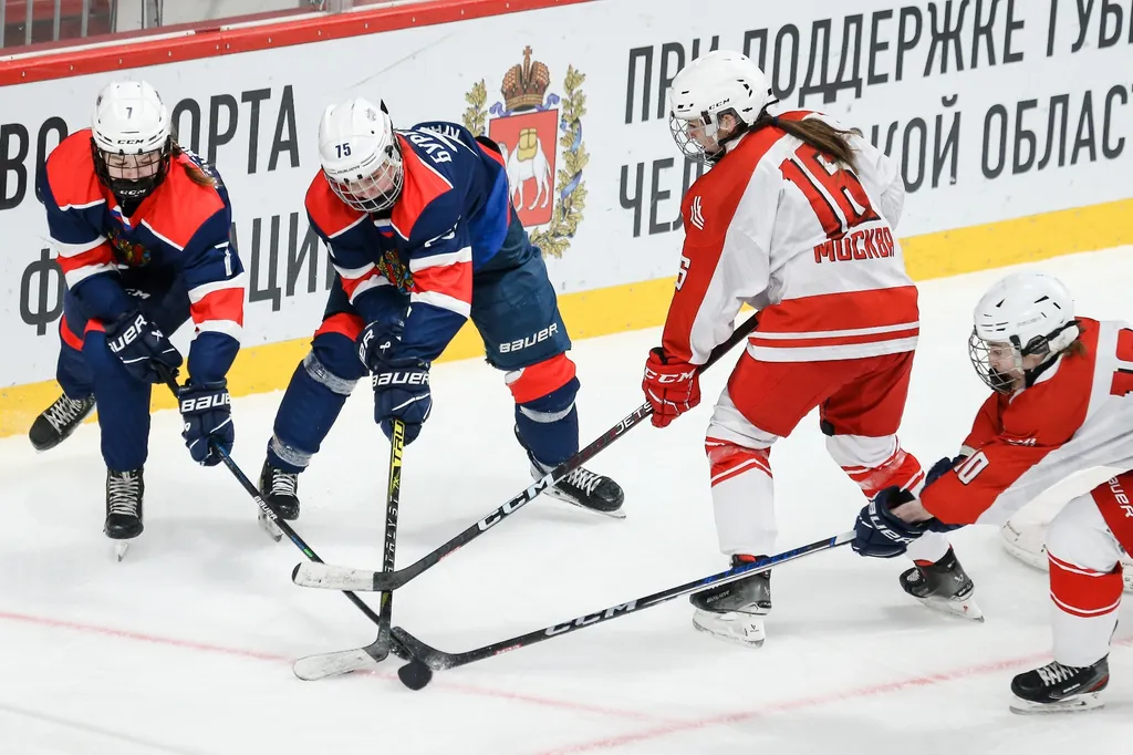 Красноярский край – Москва – 9:1. Галерея матча Спартакиады сильнейших