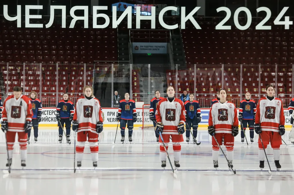 Красноярский край – Москва – 9:1. Галерея матча Спартакиады сильнейших