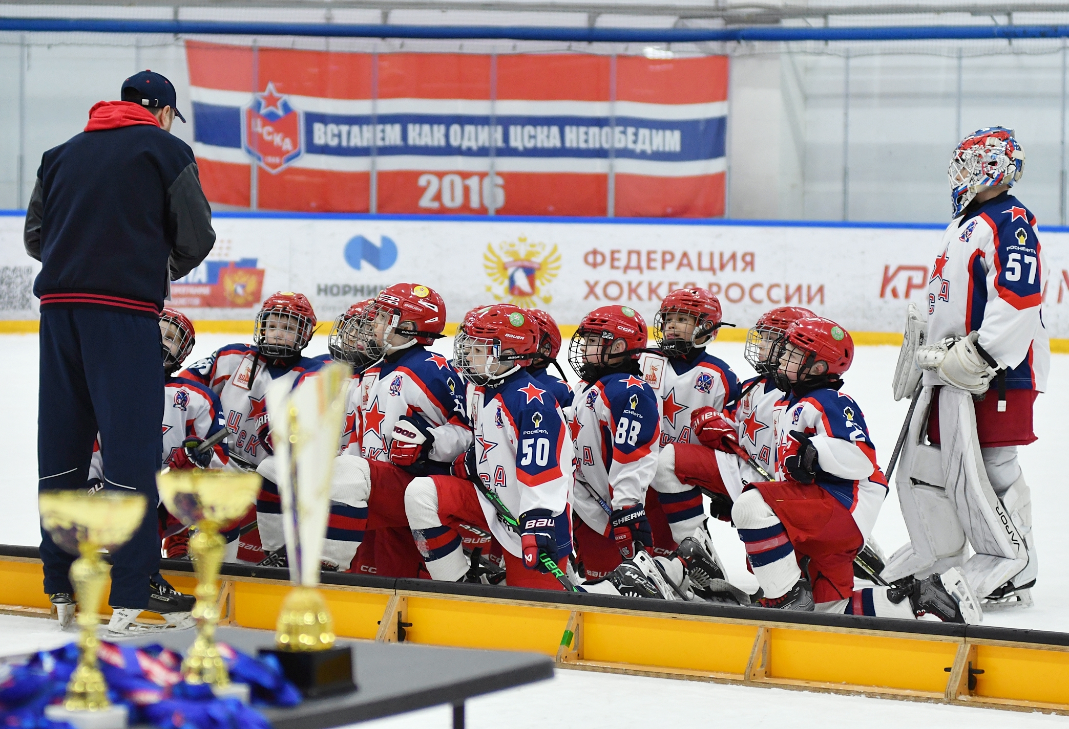 Фото 14: Кубок ФХМ среди команд 2016 года, финалы второго этапа. Арена Арктика